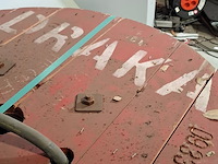 Stroomkabel op houten haspel, draka - afbeelding 3 van  8