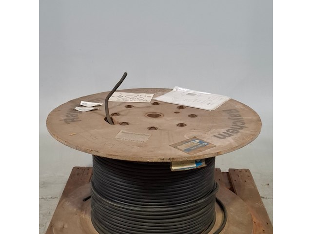 Stroomkabel op houten haspel, raychem - afbeelding 2 van  6