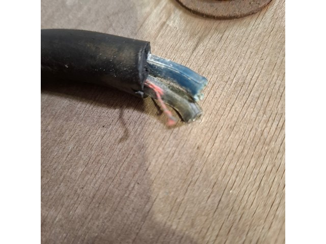 Stroomkabel op houten haspel, raychem - afbeelding 6 van  6