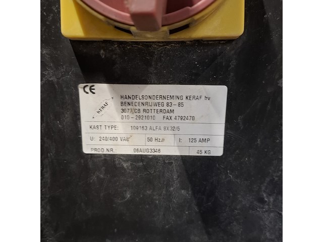 Stroomkast, keraf, 109163 alfa 8x32/5 - afbeelding 5 van  9