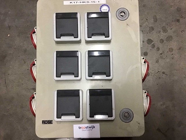 Stroomverdeelkast 220-380 - afbeelding 1 van  2