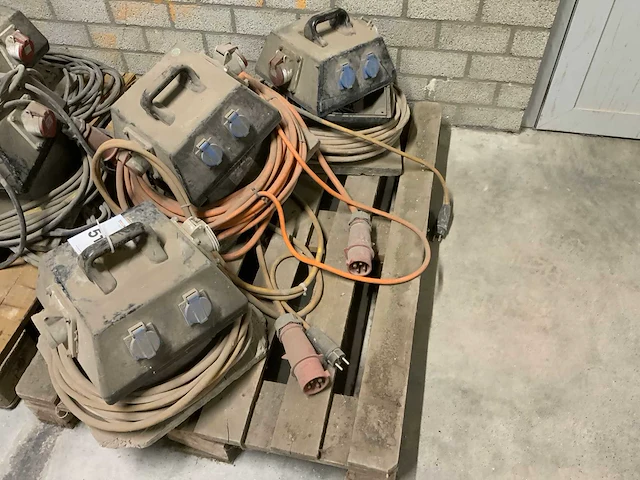 Stroomverdeelkast (3x) - afbeelding 1 van  3