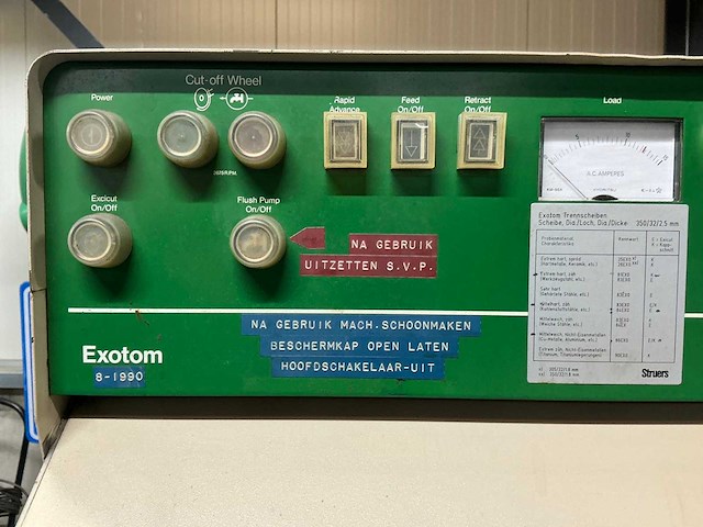 Struers exotom afkort doorslijpmachine - afbeelding 5 van  10