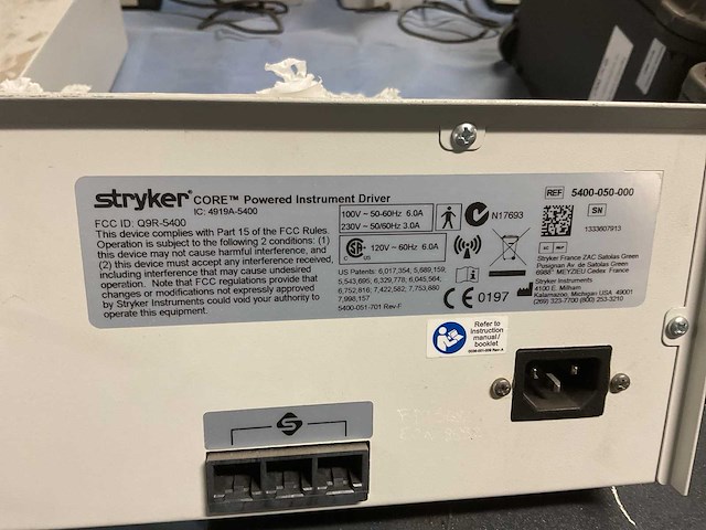 Stryker ref 5400-50 controler micro power - afbeelding 5 van  5