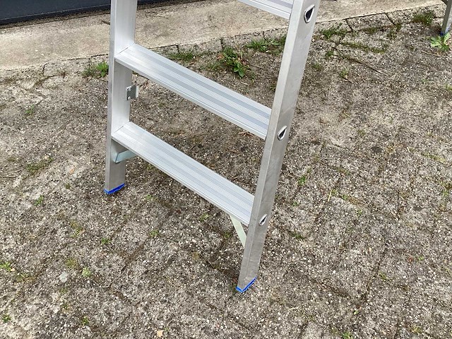 Sts vouwladder 2x9 treden ladder en trap - afbeelding 3 van  5