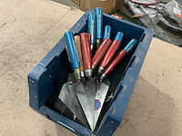 Stuc- en afwerkgereedschap (12x) - afbeelding 2 van  2