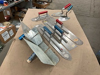 Stuc- en afwerkgereedschap (8x) - afbeelding 2 van  6