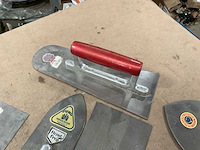 Stuc- en afwerkgereedschap (8x) - afbeelding 4 van  6