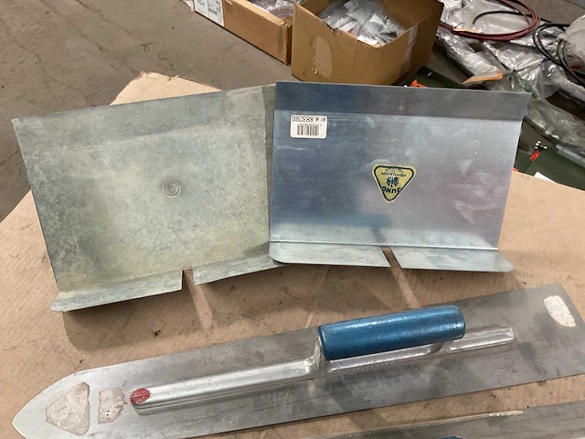 Stuc- en afwerkgereedschap (8x) - afbeelding 6 van  6