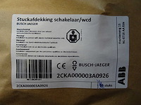 Stuckafdekking schakelaar (165x) - afbeelding 1 van  1