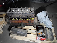 Studebaker dictator 6-cylinder engine & manual gearbox | original american classic drivetrain - afbeelding 7 van  47