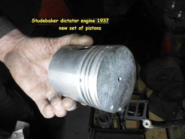 Studebaker dictator 6-cylinder engine & manual gearbox | original american classic drivetrain - afbeelding 9 van  47