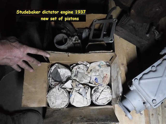 Studebaker dictator 6-cylinder engine & manual gearbox | original american classic drivetrain - afbeelding 10 van  47