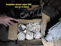 Studebaker dictator 6-cylinder engine & manual gearbox | original american classic drivetrain - afbeelding 10 van  47
