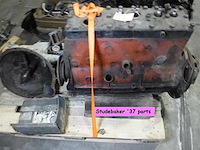Studebaker dictator 6-cylinder engine & manual gearbox | original american classic drivetrain - afbeelding 21 van  47