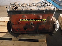 Studebaker dictator 6-cylinder engine & manual gearbox | original american classic drivetrain - afbeelding 41 van  47