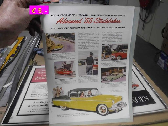 Studebaker dictator 6-cylinder engine & manual gearbox | original american classic drivetrain - afbeelding 35 van  47