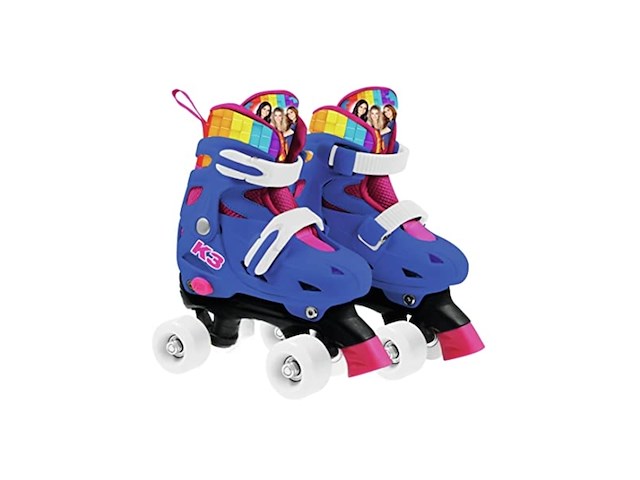 Studio 100 rolschaatsen maat 26/29 regenboog - afbeelding 1 van  4