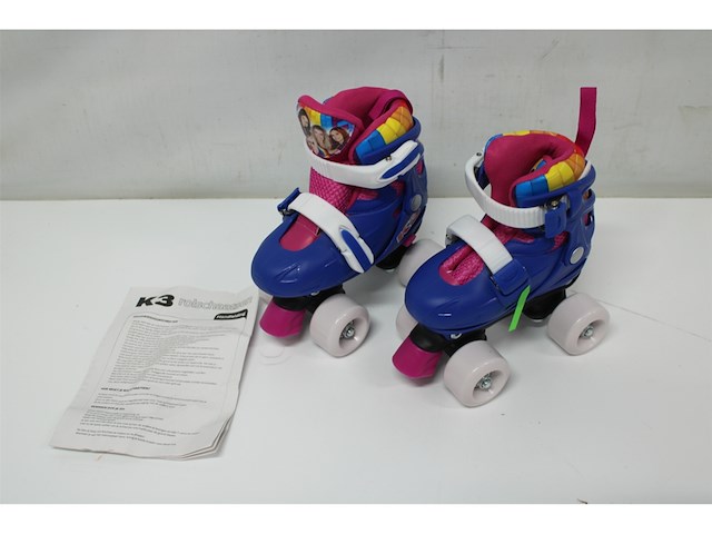 Studio 100 rolschaatsen maat 26/29 regenboog - afbeelding 3 van  4