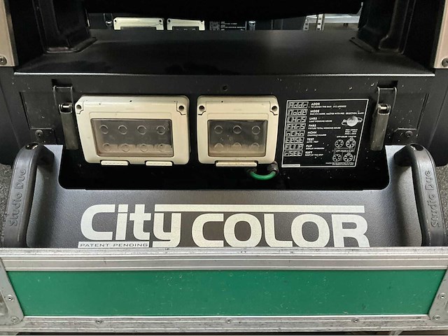Studio due citycolor 2500 wash moving lights (4x) - afbeelding 4 van  6