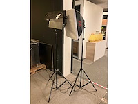 Studiolamp (3x) - afbeelding 1 van  2