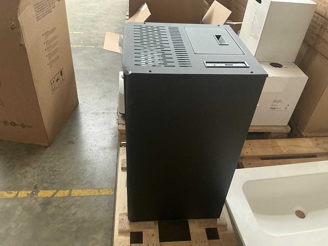 Stufa kali nero goffrato 9.5kw v2 pelletkachel - afbeelding 3 van  9