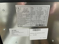 Stufa kali nero goffrato 9.5kw v2 pelletkachel - afbeelding 6 van  9