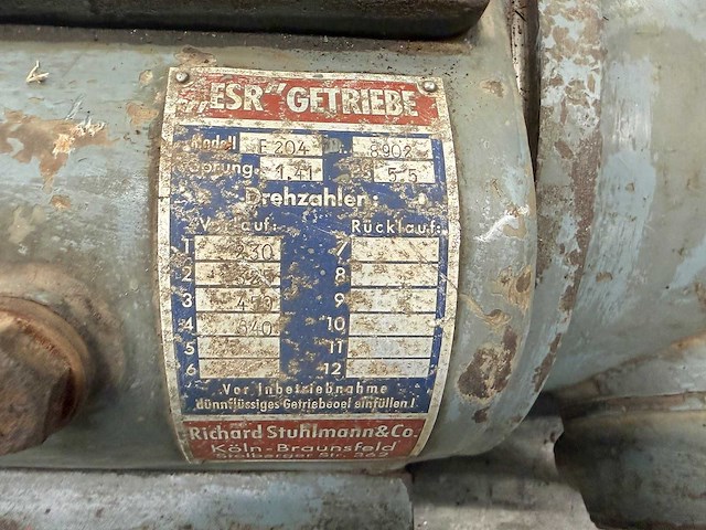 Stuhlmann - e 204 - elektromotor - afbeelding 4 van  4