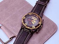 Stührling ''midnight falcon'' prestige herenhorloge - afbeelding 1 van  6