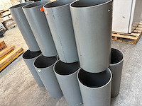 Stuk pvc pijp 32x60cm (13x) - afbeelding 1 van  5