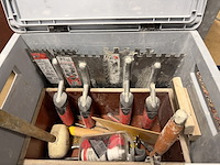 Stukadoorsgereedschap in koffer w.o. rubi - afbeelding 2 van  6