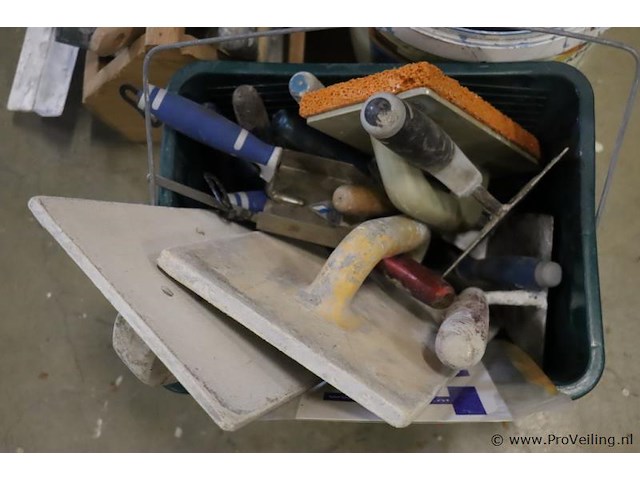 Stukadoorsgereedschap - afbeelding 2 van  6