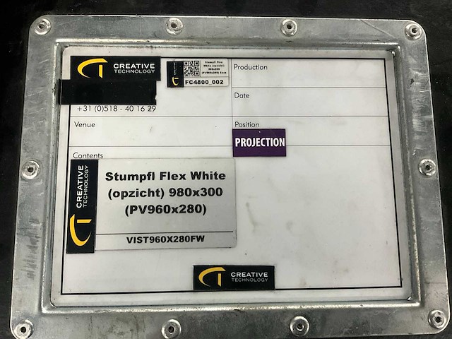 Stumpfl flex white projectiescherm 980x300 - afbeelding 8 van  8