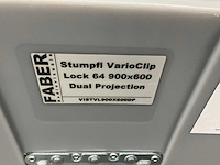 Stumpfl varioclip lock 64 dual projection projectiescherm 900x600 - afbeelding 2 van  10