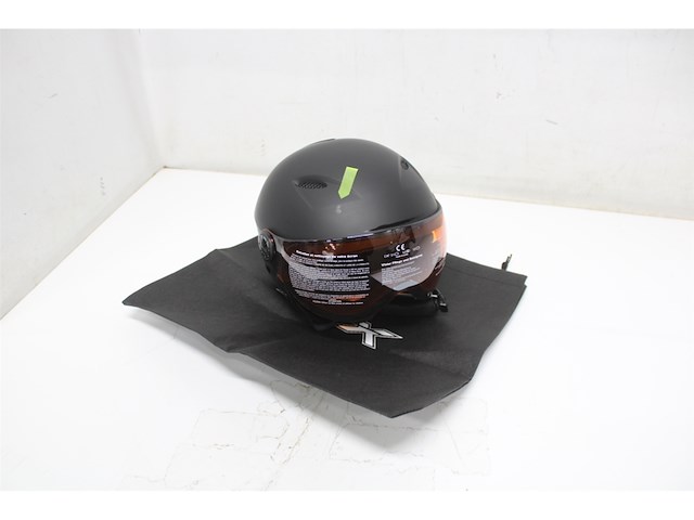 Stx helmet visor junior black skihelm zwart maat xs - afbeelding 2 van  3