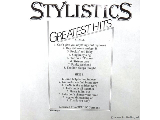 Stylistics - afbeelding 3 van  5