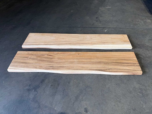 Suar boomstam plank (2x) - afbeelding 1 van  2