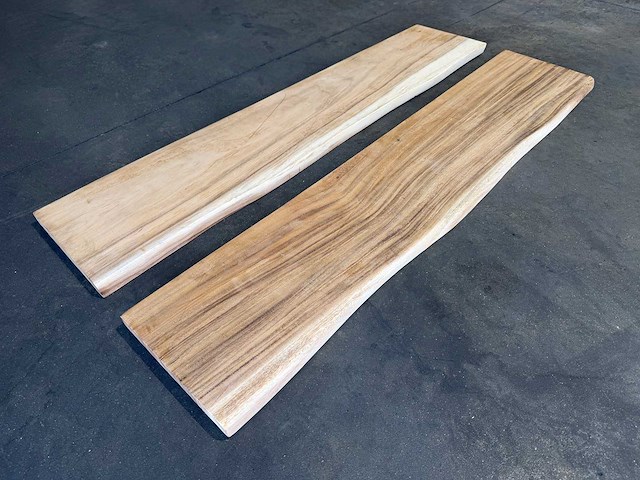 Suar boomstam plank (2x) - afbeelding 2 van  2
