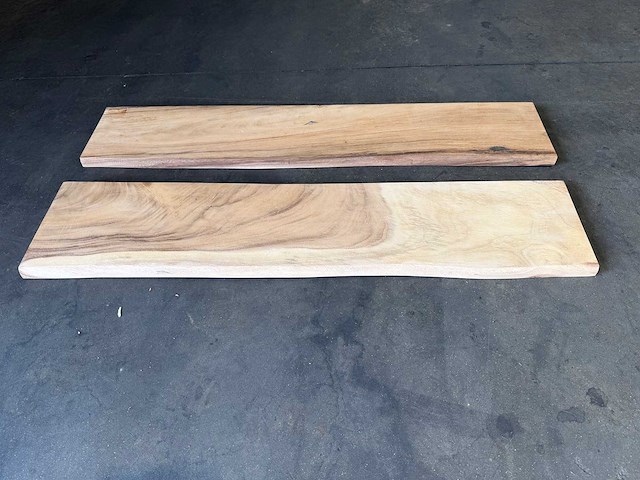 Suar boomstam plank (2x) - afbeelding 1 van  2