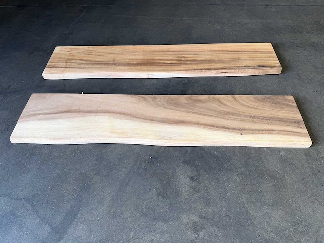 Suar boomstam plank (2x) - afbeelding 1 van  2