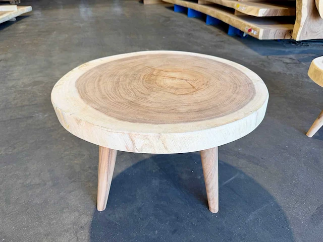 Suar boomstam salon / bijzettafel - afbeelding 1 van  2