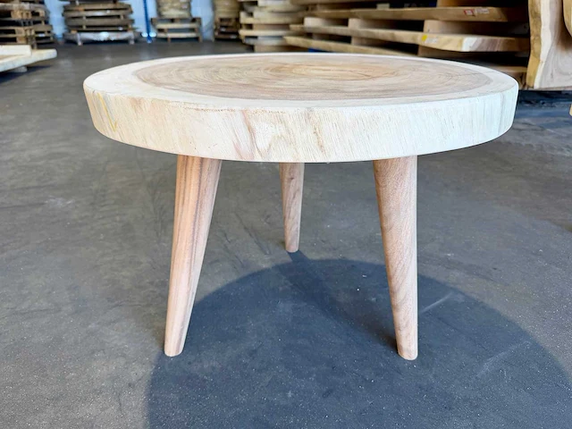 Suar boomstam salon / bijzettafel - afbeelding 2 van  2