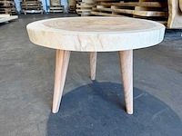 Suar boomstam salon / bijzettafel - afbeelding 2 van  2