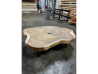 Suar boomstam salontafel. - afbeelding 3 van  5