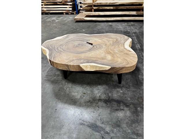 Suar boomstam salontafel. - afbeelding 5 van  5