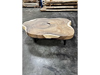 Suar boomstam salontafel. - afbeelding 5 van  5