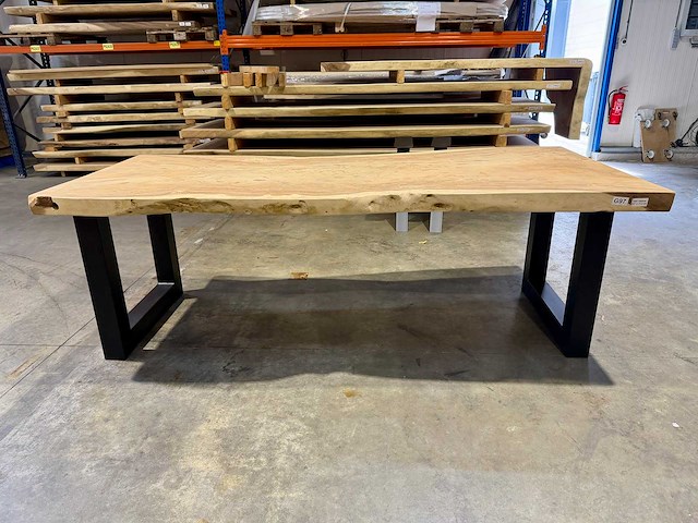 Suar boomstam tafel 240 cm. - afbeelding 2 van  3