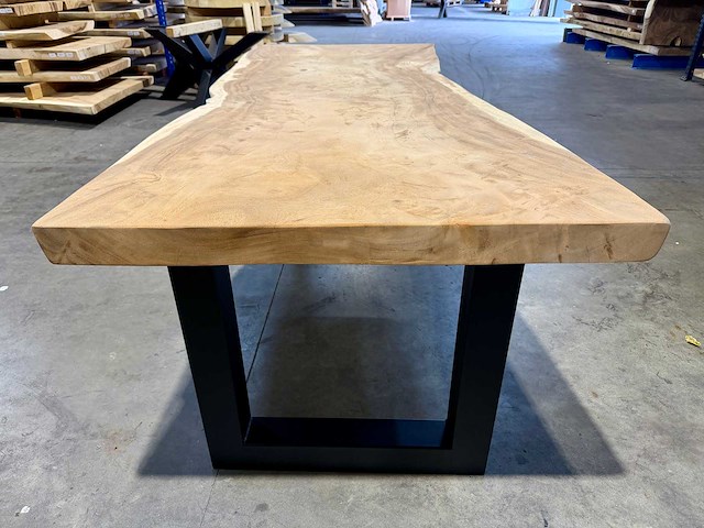 Suar boomstam tafel 240 cm. - afbeelding 3 van  3