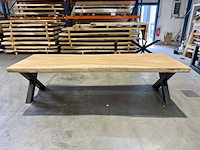 Suar boomstam tafel 300 cm. - afbeelding 2 van  3