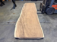 Suar boomstam tafel 400 cm. - afbeelding 1 van  4